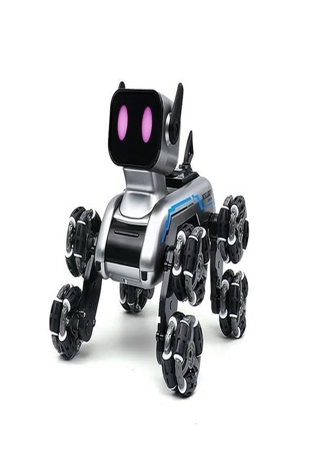 Brighterbee Remote Control Robot Dog Toy for Kids,2.4Ghz 8WD Gesture Sensing Stunt Rc Cars with Music & Light,Children Birthday Gift for 6 to12 Years Kids - Image 1